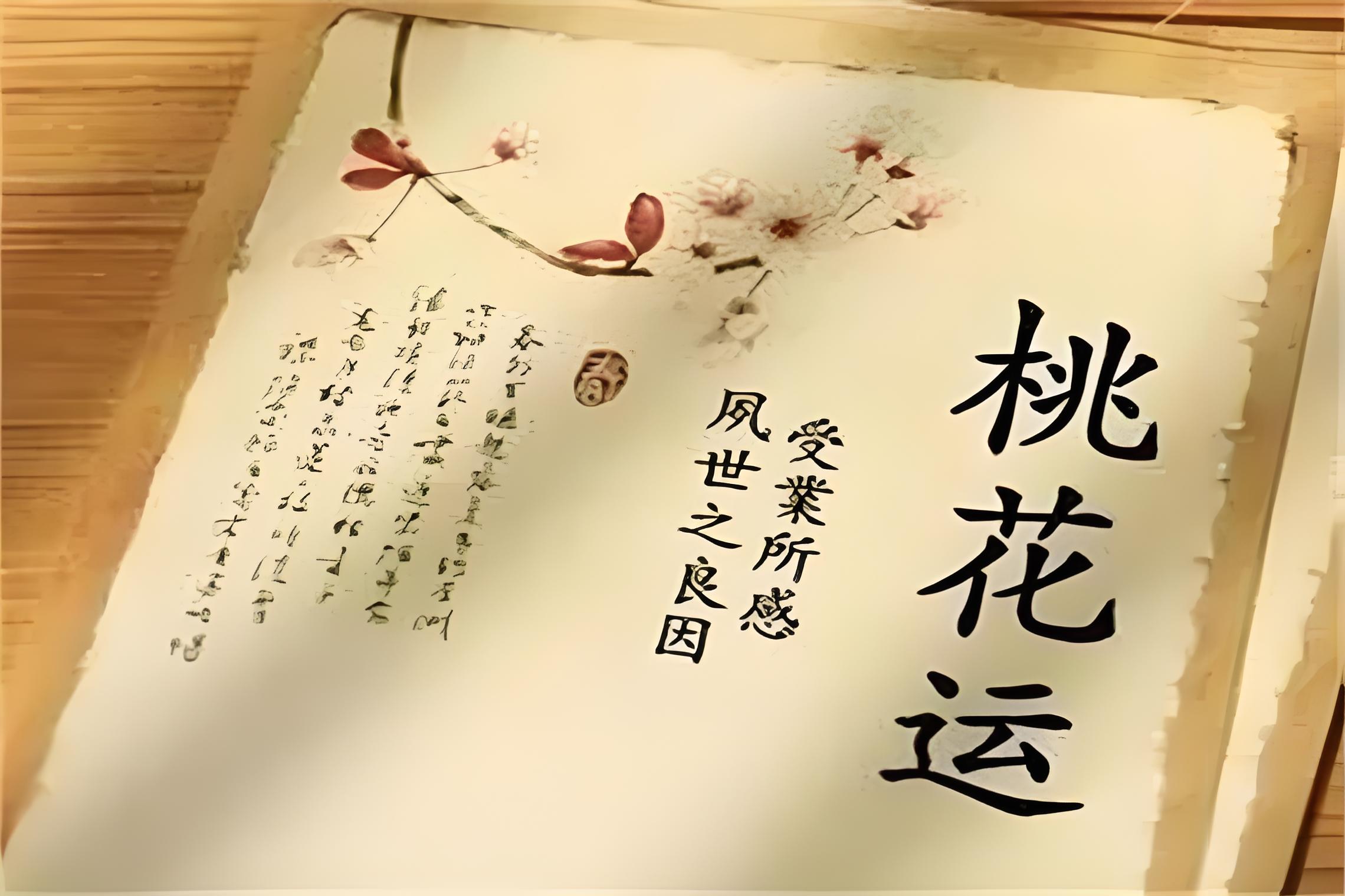 郁知：八字“墙内桃花”与“墙外桃花”是什么意思？有什么区别？
